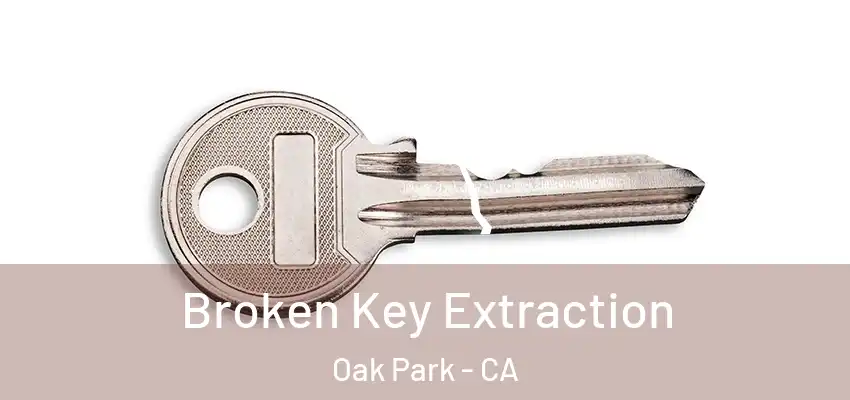  Broken Key Extraction Oak Park - CA